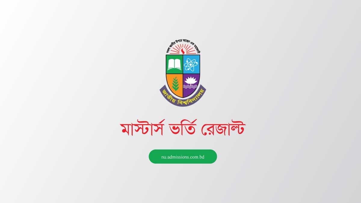 NU Masters Admission Result